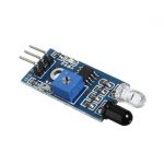 Sensor infrarrojo reflectante de obstáculos y Arduino