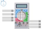 circuitos electricos electronicos animacion 3d test-multimetro